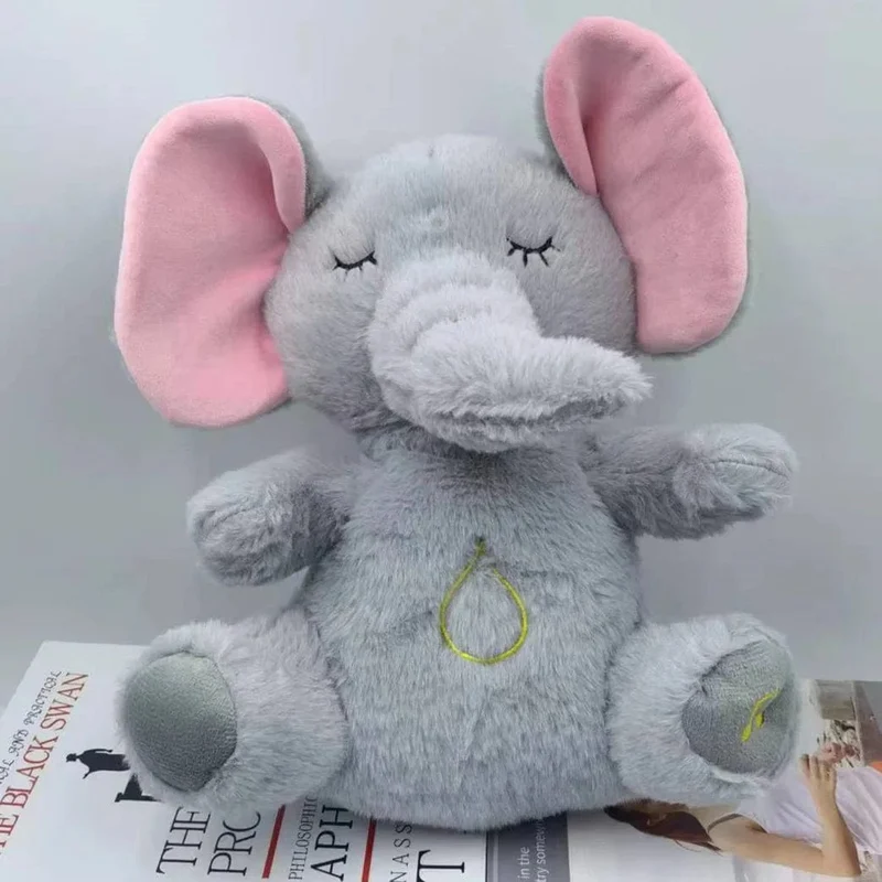 Süßes, beruhigendes Koalabär-Schlafspielzeug für Kinder, beruhigendes Baby, Linderung von Angstzuständen, Atmung, Koala-Spielzeug, Schlafkumpel, Plüschpuppe mit Lichtern