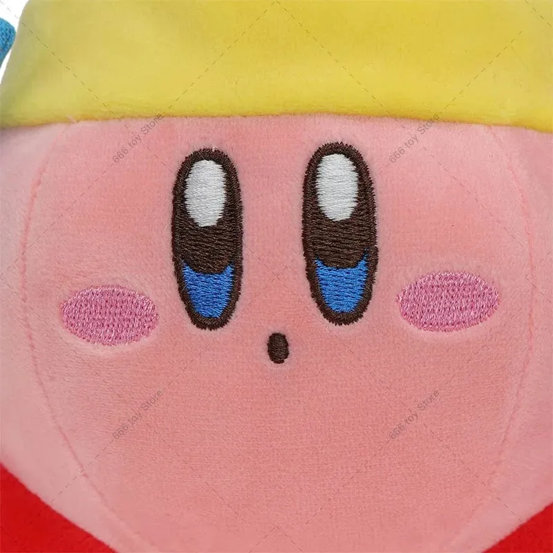 Kawaii Anime Star Kirby Schwert Kirby Gefüllter Peluche Plüsch Hochwertiges Cartoon-Spielzeug Tolles Weihnachtsgeburtstagsgeschenk für Kinder