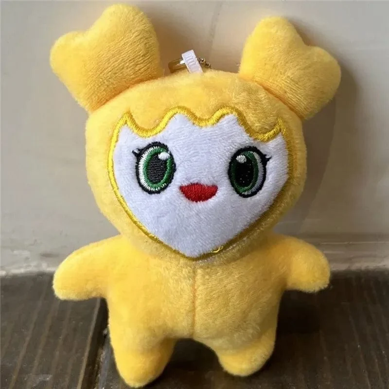 10 cm Lovelys Twice Plüsch Koreanischer Superstar Plüschtiere Cartoon Tier TWICE Momo Puppe Schlüsselanhänger Anhänger Schlüsselanhänger Kindergeschenke