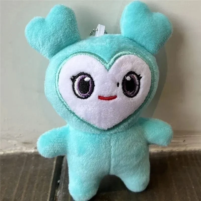 10 cm Lovelys Twice Plüsch Koreanischer Superstar Plüschtiere Cartoon Tier TWICE Momo Puppe Schlüsselanhänger Anhänger Schlüsselanhänger Kindergeschenke