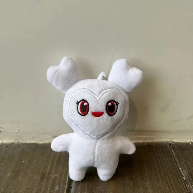 10 cm Lovelys Twice Plüsch Koreanischer Superstar Plüschtiere Cartoon Tier TWICE Momo Puppe Schlüsselanhänger Anhänger Schlüsselanhänger Kindergeschenke