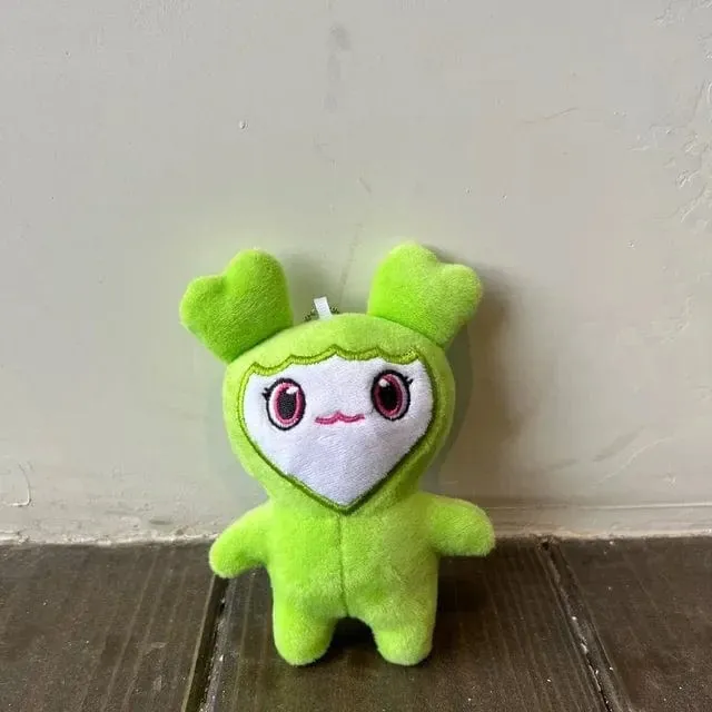 10 cm Lovelys Twice Plüsch Koreanischer Superstar Plüschtiere Cartoon Tier TWICE Momo Puppe Schlüsselanhänger Anhänger Schlüsselanhänger Kindergeschenke