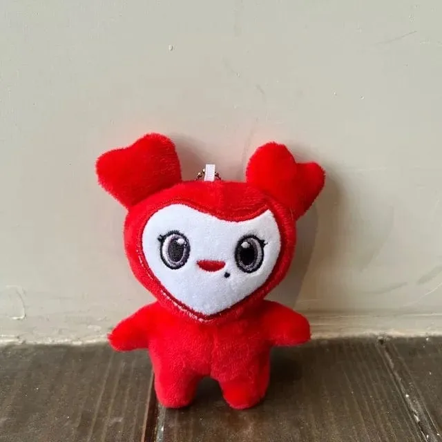 10 cm Lovelys Twice Plüsch Koreanischer Superstar Plüschtiere Cartoon Tier TWICE Momo Puppe Schlüsselanhänger Anhänger Schlüsselanhänger Kindergeschenke