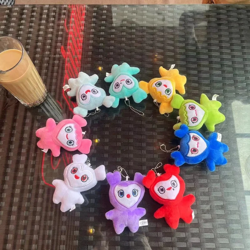 10 cm Lovelys Twice Plüsch Koreanischer Superstar Plüschtiere Cartoon Tier TWICE Momo Puppe Schlüsselanhänger Anhänger Schlüsselanhänger Kindergeschenke