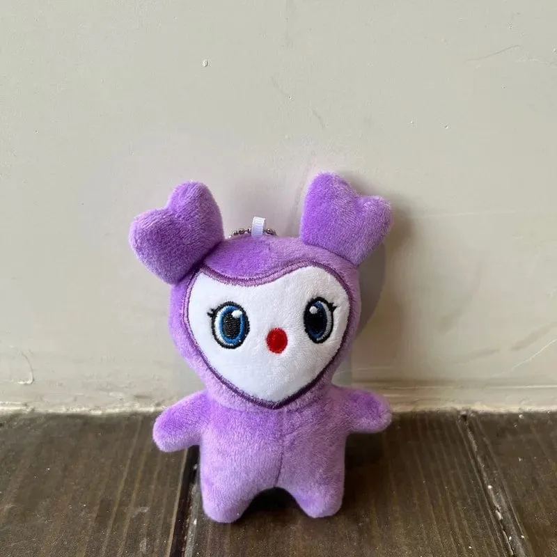 10 cm Lovelys Twice Plüsch Koreanischer Superstar Plüschtiere Cartoon Tier TWICE Momo Puppe Schlüsselanhänger Anhänger Schlüsselanhänger Kindergeschenke