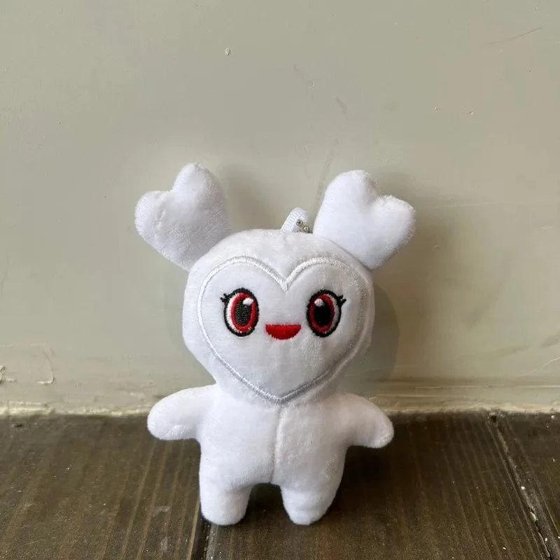 10 cm Lovelys Twice Plüsch Koreanischer Superstar Plüschtiere Cartoon Tier TWICE Momo Puppe Schlüsselanhänger Anhänger Schlüsselanhänger Kindergeschenke