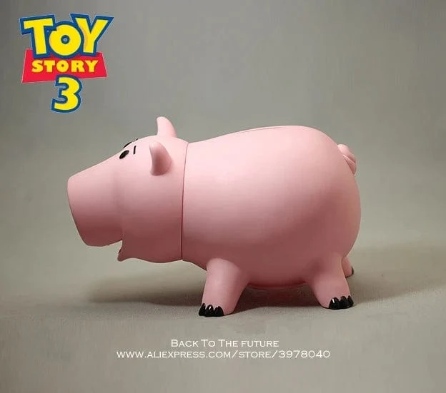Disney Toy Story 4 Hamm das Sparschwein Q Version 21cm PVC Schwein Actionfiguren Mini Puppen Kinderspielzeug Modell für Kinder Geschenk