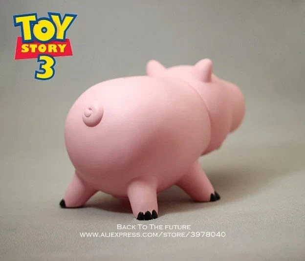 Disney Toy Story 4 Hamm das Sparschwein Q Version 21cm PVC Schwein Actionfiguren Mini Puppen Kinderspielzeug Modell für Kinder Geschenk
