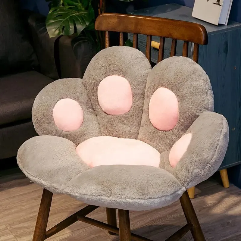70*60cm Kawaii Katzenpfote Plüsch Spielzeug Niedliche Weiche Angefüllte Bodenkissen Stuhl Sofa Po Pad für Zuhause Zimmer Dekoration Büro Nickerchen Puppen