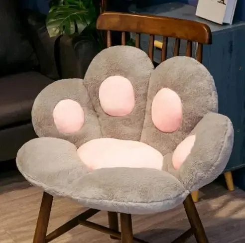 70*60cm Kawaii Katzenpfote Plüsch Spielzeug Niedliche Weiche Angefüllte Bodenkissen Stuhl Sofa Po Pad für Zuhause Zimmer Dekoration Büro Nickerchen Puppen