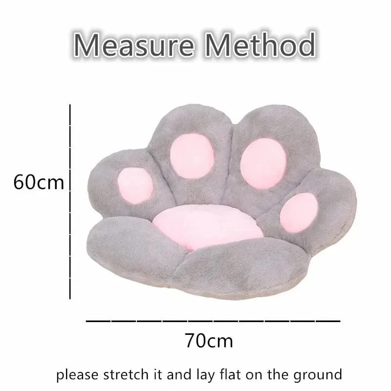 70*60cm Kawaii Katzenpfote Plüsch Spielzeug Niedliche Weiche Angefüllte Bodenkissen Stuhl Sofa Po Pad für Zuhause Zimmer Dekoration Büro Nickerchen Puppen