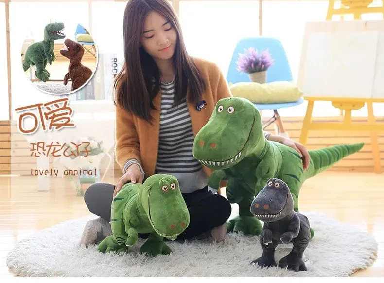 1 stück 40-100 cm Neue Dinosaurier Plüschtiere Cartoon Tyrannosaurus Niedliche Stoffpuppen für Kinder Kinder Jungen Geburtstagsgeschenk