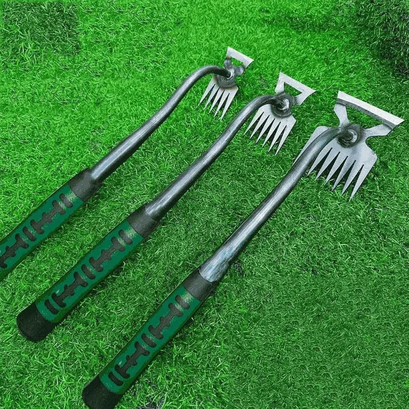 2 In 1 Garten Jäten Werkzeug Manuelle Unkraut Gras Verwurzelung Werkzeug Puller Schaufel Jäten Entfernung Hand Gartenarbeit Lose Boden Garten h2t2