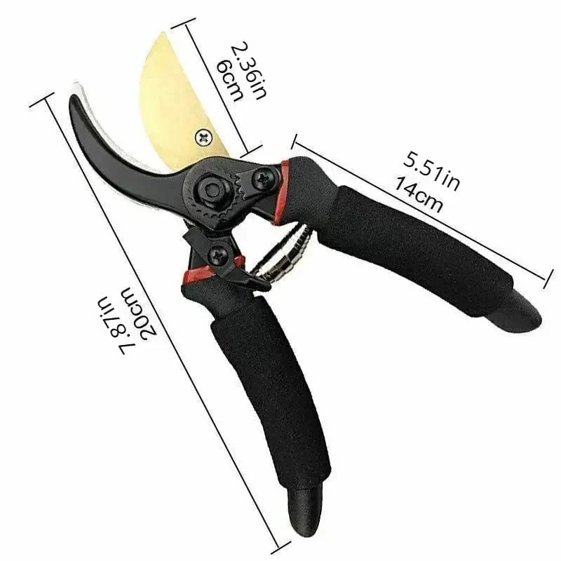 Multifunktionales Obstzweig-Beschneiden, starkes Beschneiden, dicke Zweige, Garten, scharfe Hand-Schere, Beschneiden, professionelle Gartenschere