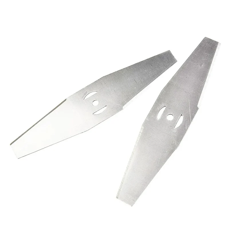 10 stücke Metall Gras Trimmer Klinge Brushcutter Kopf Klingen Garten Power Werkzeuge Rasenmäher Teile Zubehör