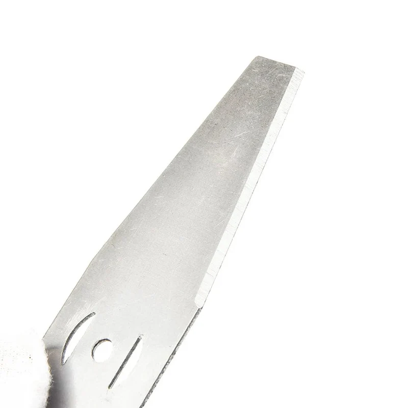 10 stücke Metall Gras Trimmer Klinge Brushcutter Kopf Klingen Garten Power Werkzeuge Rasenmäher Teile Zubehör