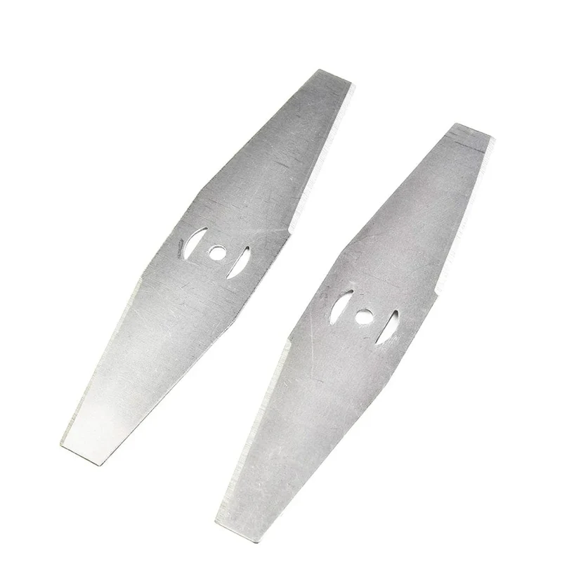 10 stücke Metall Gras Trimmer Klinge Brushcutter Kopf Klingen Garten Power Werkzeuge Rasenmäher Teile Zubehör