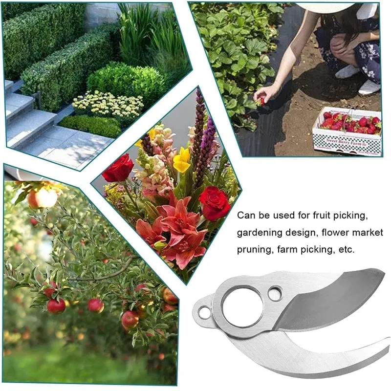 1 Paar SK5 Klingen für elektrische Gartenschere, 30 mm, scharfe Schneidklinge, Zubehör zum Beschneiden von Zweigen, Bäumen, Bonsai, Obstgartenwerkzeug