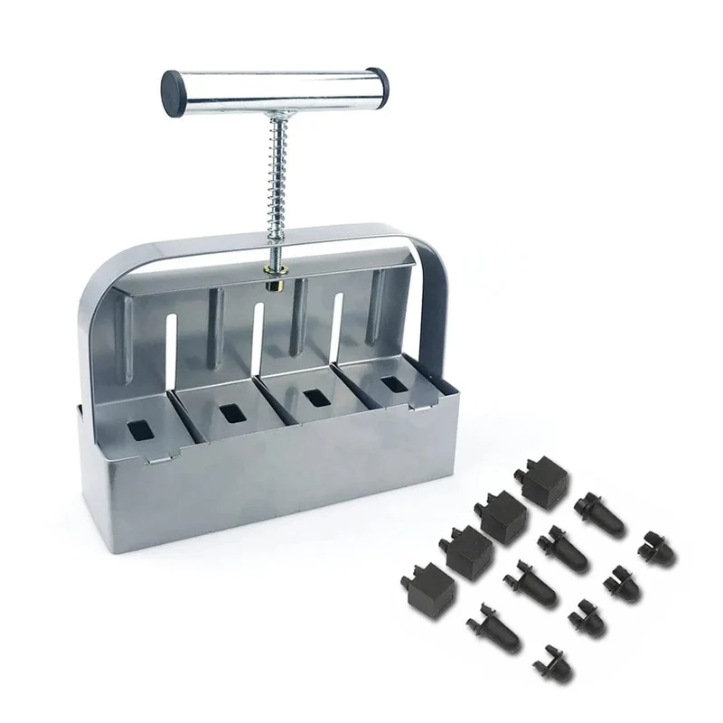 Handheld-Erdblock-Maker für Setzlinge, 2 cm, Bodenblockierwerkzeug für Setzlinge, Gewächshaus, Gartenbedarf