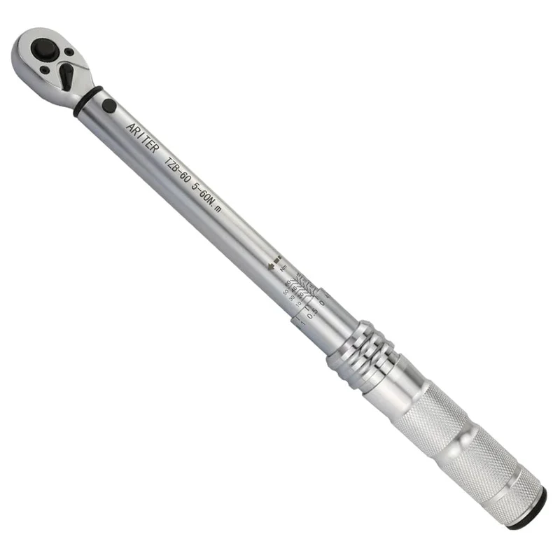 ARITER 1/4 3/8 1/2 Vierkant-Drehmomentschlüssel 0.5-350N.m Genauigkeit 3 ​​% Auto-Fahrrad-Reparatur Handwerkzeuge Schraubenschlüssel Zweiwege-Ratschenschlüssel
