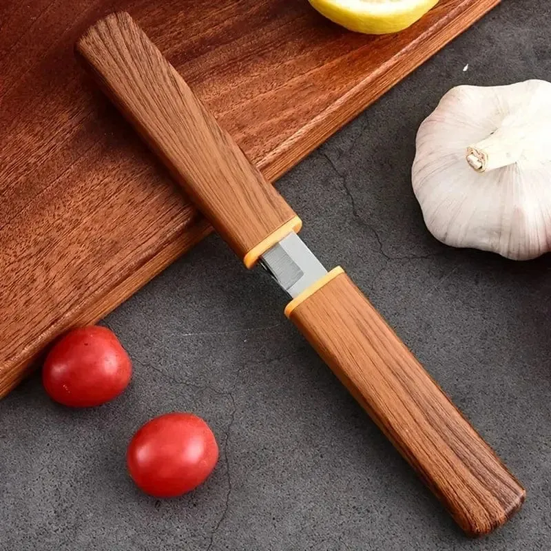 2024Geschmiedetes Ausbeinmesser, Fleischerbeil, Edelstahl, mongolisches Küchenhandmesser, Fleisch- und Obstmesser, geröstetes Lammsteakmesser mit Abdeckung