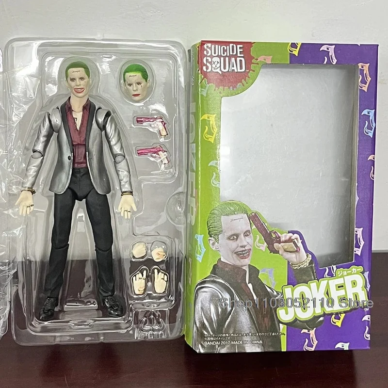 SHF Joker Harley Quinn Actionfigur Film Joker Quinn Anime Horror Modell Gemeinsames bewegliches Spielzeug Halloween Geschenke