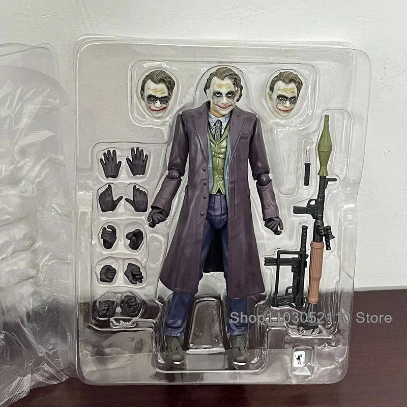 SHF Joker Harley Quinn Actionfigur Film Joker Quinn Anime Horror Modell Gemeinsames bewegliches Spielzeug Halloween Geschenke