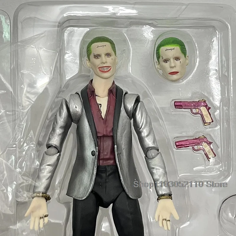 SHF Joker Harley Quinn Actionfigur Film Joker Quinn Anime Horror Modell Gemeinsames bewegliches Spielzeug Halloween Geschenke