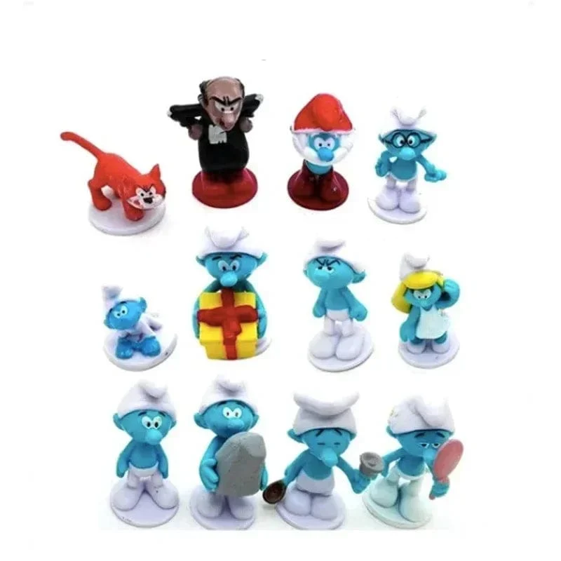 6 stücke/set 5.6 CM Spongebob Action-figuren Cartoon Film Mini Puppen Kinder Geburtstag Geschenke Set