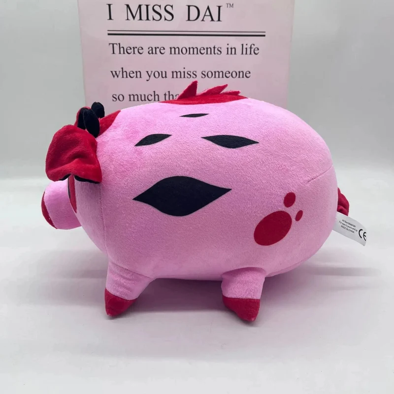 Hazbin Hotel Fat Nuggets Plüschtier Zeichentrickfilmfigur Alastor Helluva Boss Kissen Plüschpuppe Heißer Verkauf Weiches Schwein Spielzeug Geschenk