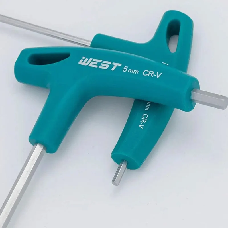 T-Griff Sechskant-Inbusschlüssel Schrauben Schraubendreher Treiber Werkzeug Inbusschlüssel 2mm/2.5mm/3mm/4mm/5mm/6mm/8mm/10mm T-Griff Schraubenschlüssel Inbusschlüssel