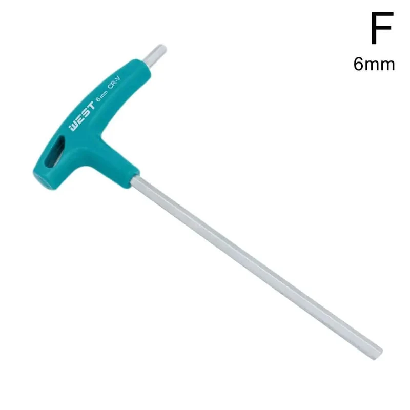 T-Griff Sechskant-Inbusschlüssel Schrauben Schraubendreher Treiber Werkzeug Inbusschlüssel 2mm/2.5mm/3mm/4mm/5mm/6mm/8mm/10mm T-Griff Schraubenschlüssel Inbusschlüssel