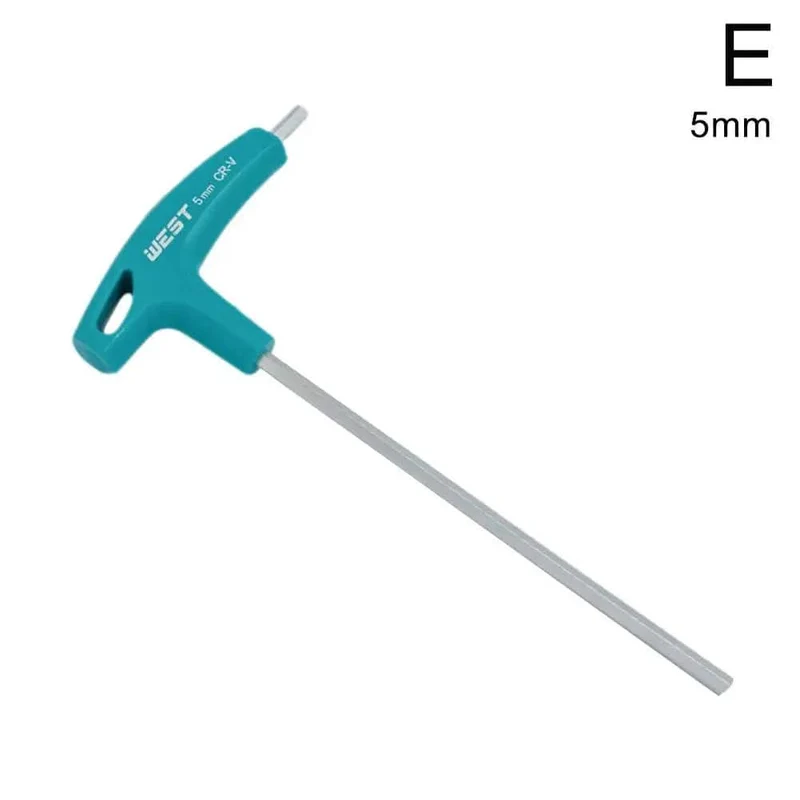 T-Griff Sechskant-Inbusschlüssel Schrauben Schraubendreher Treiber Werkzeug Inbusschlüssel 2mm/2.5mm/3mm/4mm/5mm/6mm/8mm/10mm T-Griff Schraubenschlüssel Inbusschlüssel