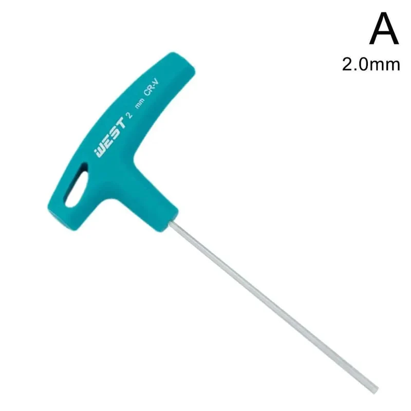 T-Griff Sechskant-Inbusschlüssel Schrauben Schraubendreher Treiber Werkzeug Inbusschlüssel 2mm/2.5mm/3mm/4mm/5mm/6mm/8mm/10mm T-Griff Schraubenschlüssel Inbusschlüssel