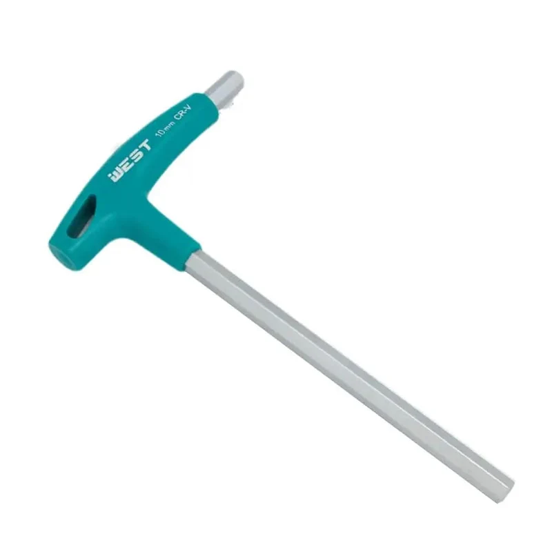 T-Griff Sechskant-Inbusschlüssel Schrauben Schraubendreher Treiber Werkzeug Inbusschlüssel 2mm/2.5mm/3mm/4mm/5mm/6mm/8mm/10mm T-Griff Schraubenschlüssel Inbusschlüssel