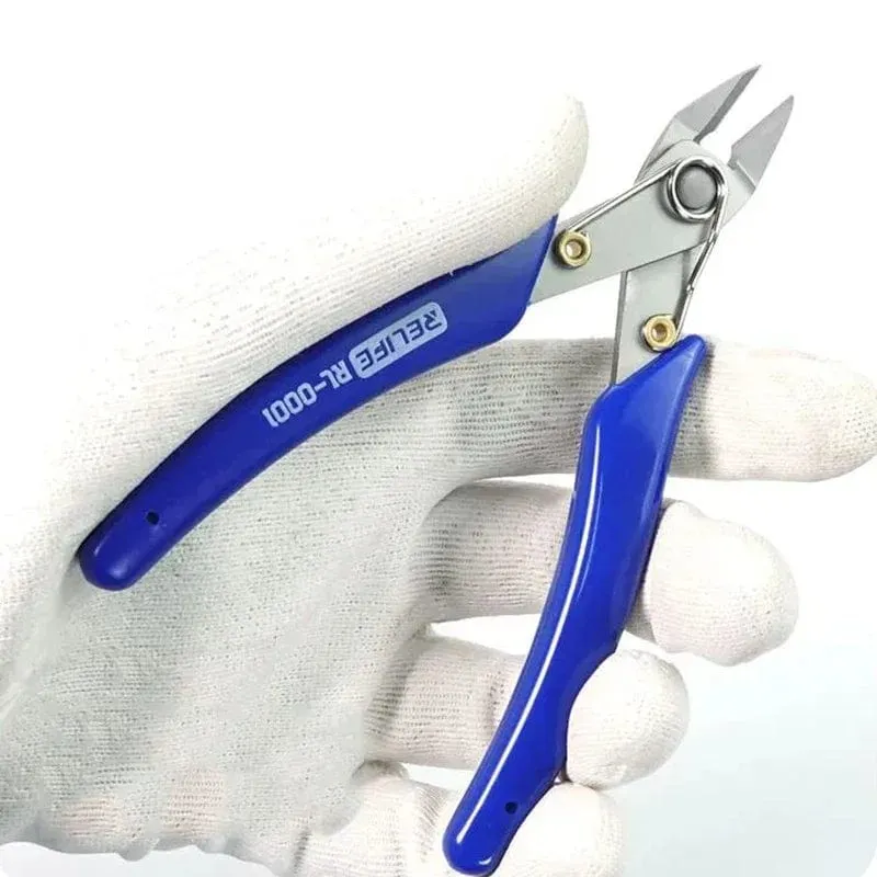 5-Zoll-Präzisions-Diagonalzange RL-0001, Schneidzange für Drahtkabelschneider, hohe Härte HDR 56-58, Handwerkzeuge für die Reparatur elektronischer Geräte