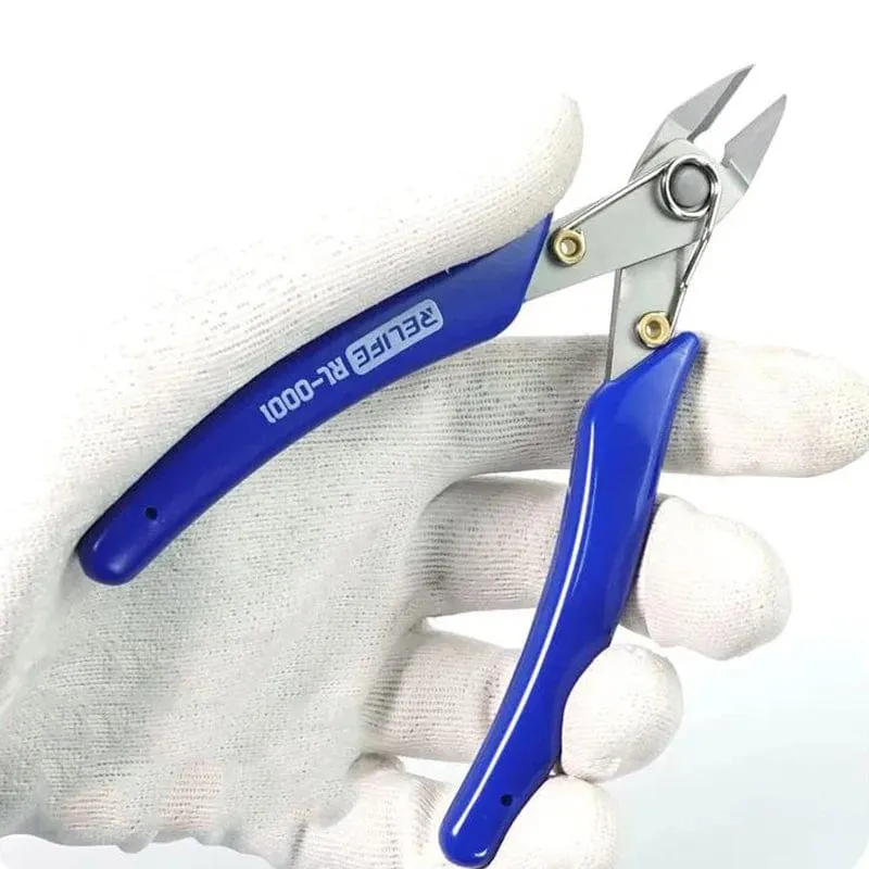 5-Zoll-Präzisions-Diagonalzange RL-0001, Schneidzange für Drahtkabelschneider, hohe Härte HDR 56-58, Handwerkzeuge für die Reparatur elektronischer Geräte
