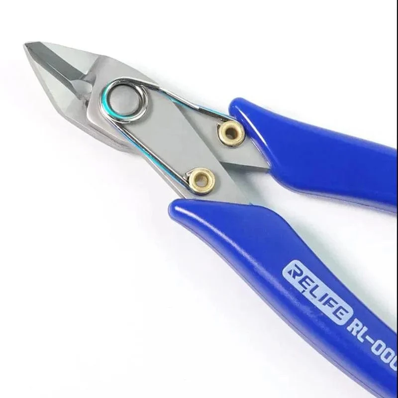 5-Zoll-Präzisions-Diagonalzange RL-0001, Schneidzange für Drahtkabelschneider, hohe Härte HDR 56-58, Handwerkzeuge für die Reparatur elektronischer Geräte