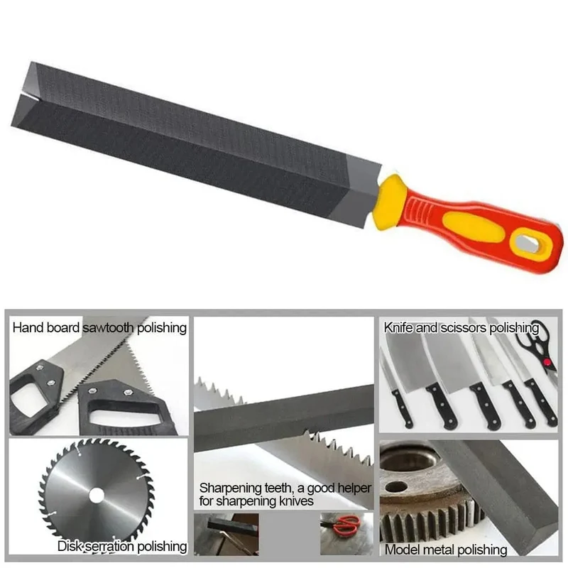 1 Stück 6/8 Zoll Rautenförmige Feilen Sägefeilen Handsäge zum Schärfen, Richten, Holzschnitzen, Metall, Glas, Schleifwerkzeug