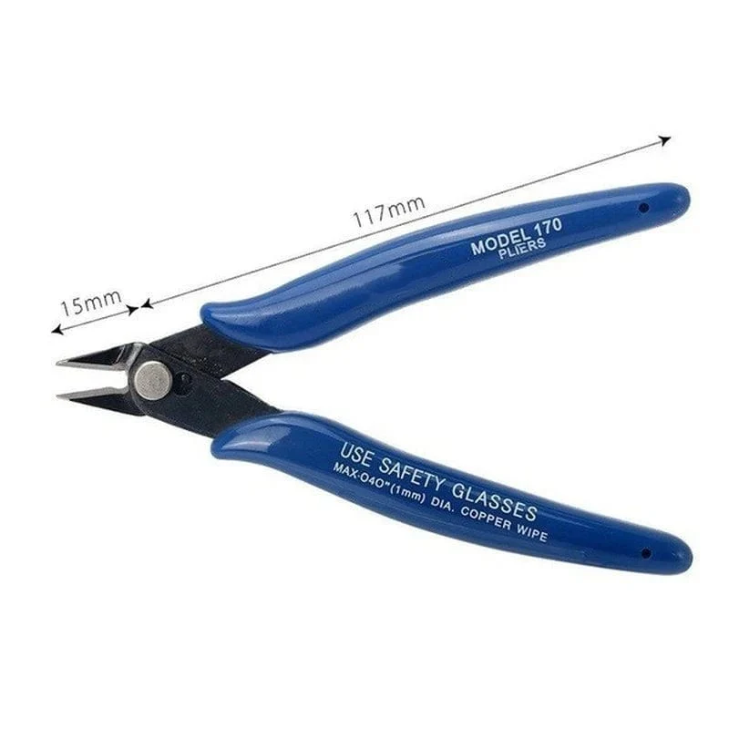 1 PCS Mini Nasenschneider Elektrischer Draht Kabelschneider Metall Seitenschere Bündigzange Praktisches langlebiges Werkzeug
