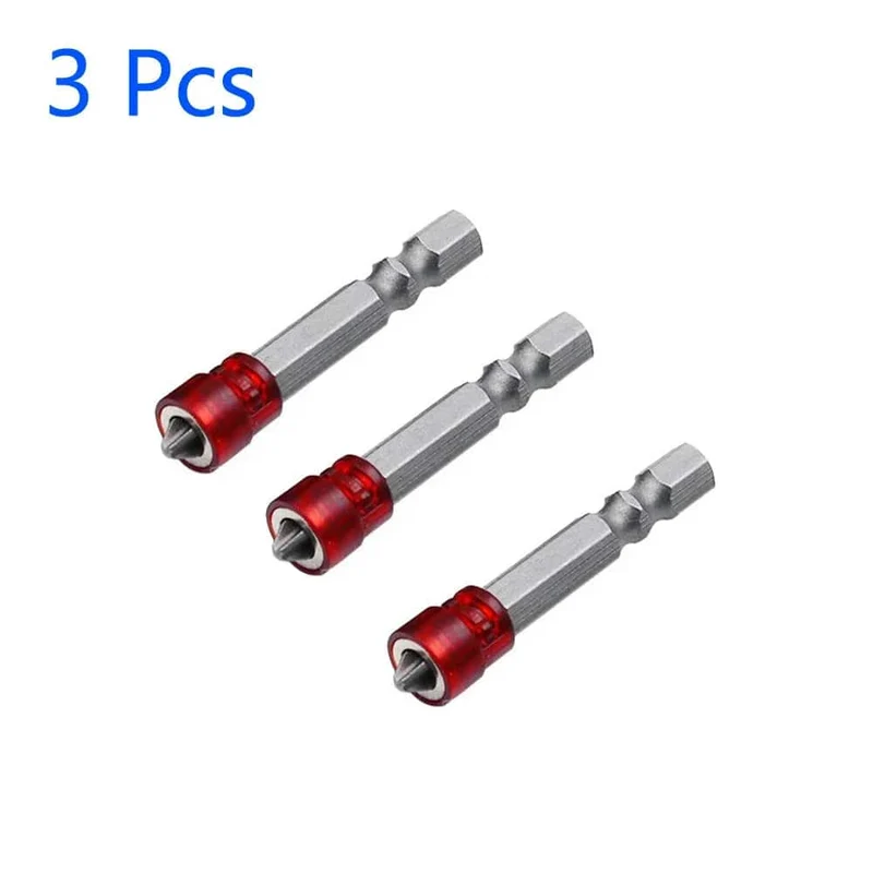 1/2/3 Stücke 48mm S2 Legierung PH2 Phillips Magnetische Schraubendreher-bits 1/4 Zoll Sechskantschaft Trockenbauschraubendreher Hand elektrisches Schraubwerkzeug