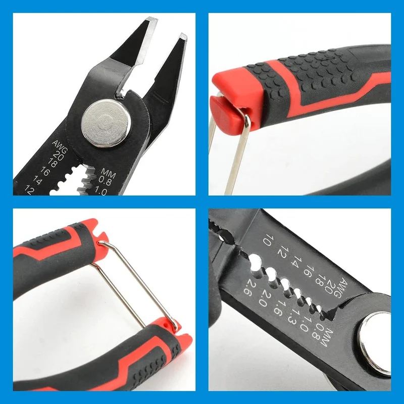 Abisolierzange, automatische Abisolierzange, Kabel-Crimpzange, Elektriker-Reparaturwerkzeuge, Abisolierzange, Handwerkzeuge