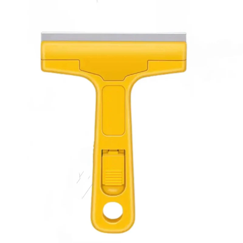 100 mm Reinigungsschaufel-Schneider, tragbares Reinigungsmesser, Glasbodenfliesen-Schaberklinge, Nahtentfernung, Haushalts- und Küchenhandwerkzeug