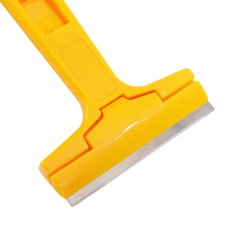 100 mm Reinigungsschaufel-Schneider, tragbares Reinigungsmesser, Glasbodenfliesen-Schaberklinge, Nahtentfernung, Haushalts- und Küchenhandwerkzeug