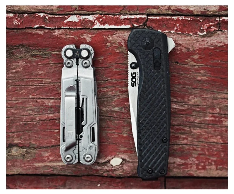 SOG 18 in 1 PowerPint Multi-Tool Zange Mini Klapp Hand Werkzeuge Tragbare EDC Outdoor Survival Camping Ausrüstung PP1001/1002-CP