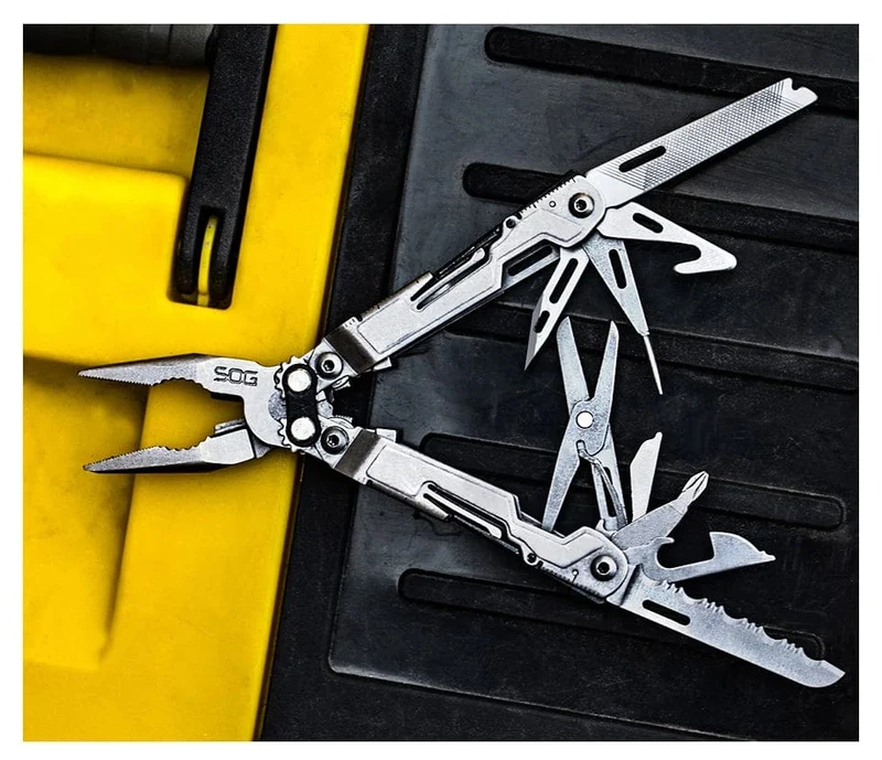 SOG 18 in 1 PowerPint Multi-Tool Zange Mini Klapp Hand Werkzeuge Tragbare EDC Outdoor Survival Camping Ausrüstung PP1001/1002-CP