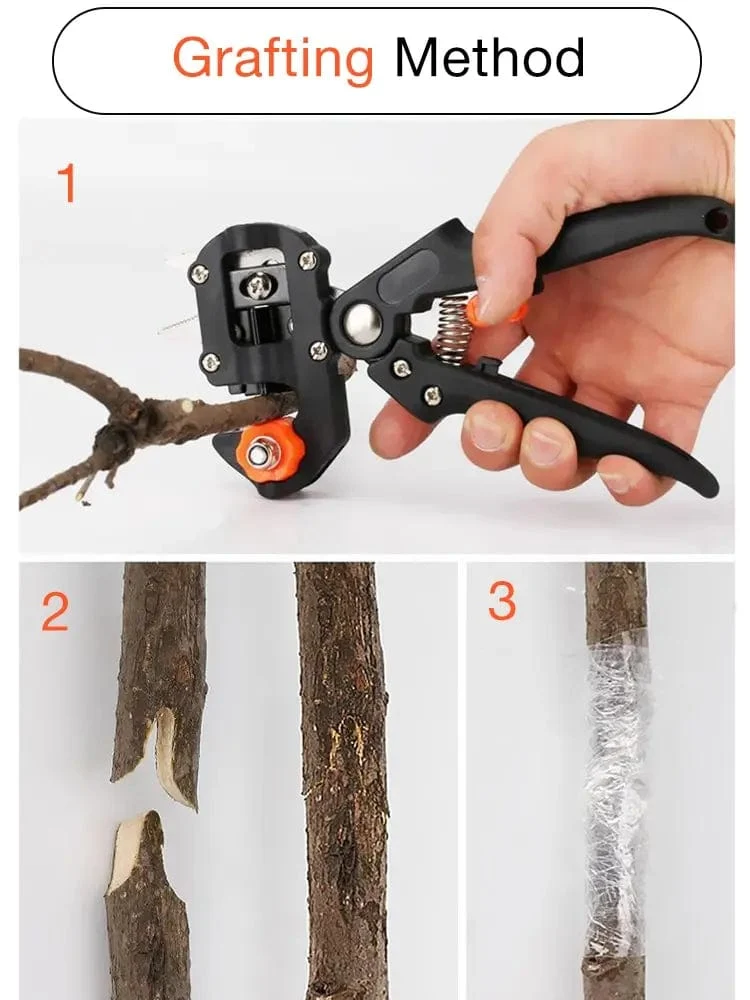 Gartengeräte Professionelle Landwirtschaft Gartenschere Pfropfschere Obstbaum Impfung Gartenschere Beschneiden Schneidmesser