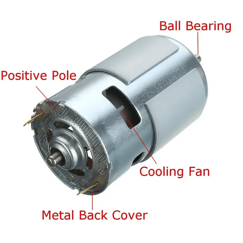 Yofuly CNC 775 Spindelmotor, Holzbearbeitungswerkzeuge, Kugellager, 20000 U/min Spindel für 3018 Pro Series CNC-Gravier- und Schneidemaschine