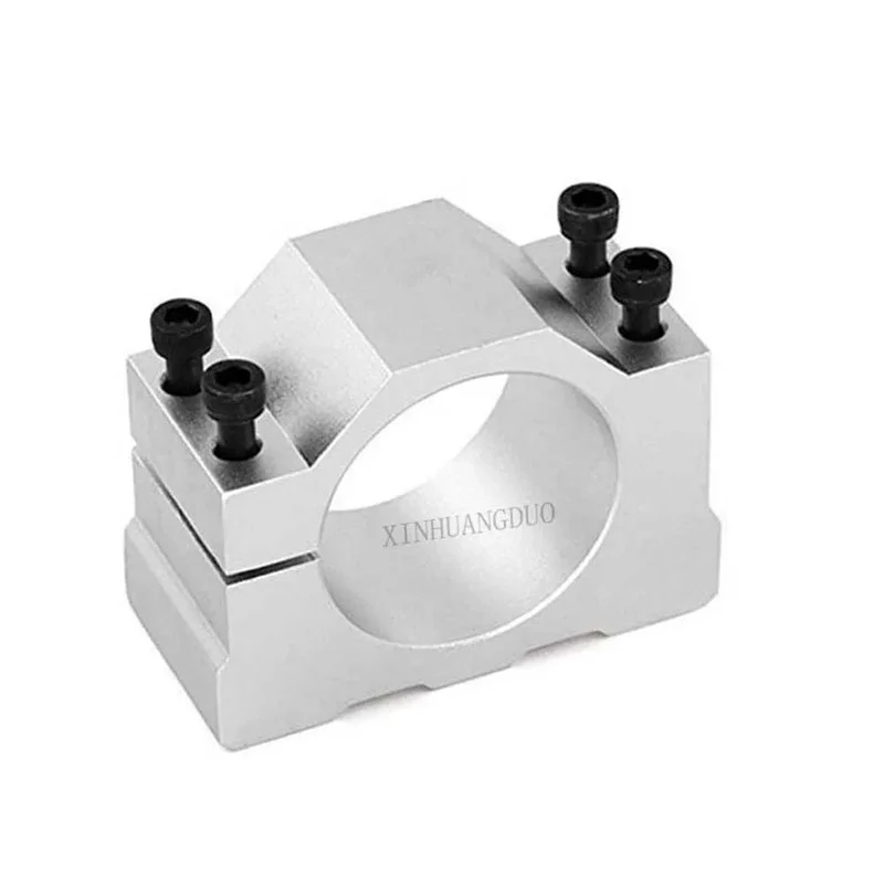 Luftgekühlter 0.2 kW luftgekühlter Spindelmotor CNC 200 W Spindelmotor + Klemme für CNC-Maschine DIY CNC 24 VDC 10000 U/min