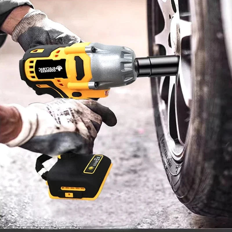 1/2-Zoll-Elektroschrauber mit hohem Drehmoment, bürstenloser Akku-Schlagschrauber, Dekorationsteam, Elektrowerkzeuge für Dewalt 20-V-Akku